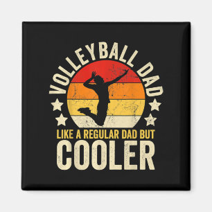 Volleyball Vater wie ein regelmäßiger Vater, aber Magnet