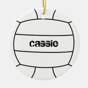 Volleyball-Verzierung Keramik Ornament