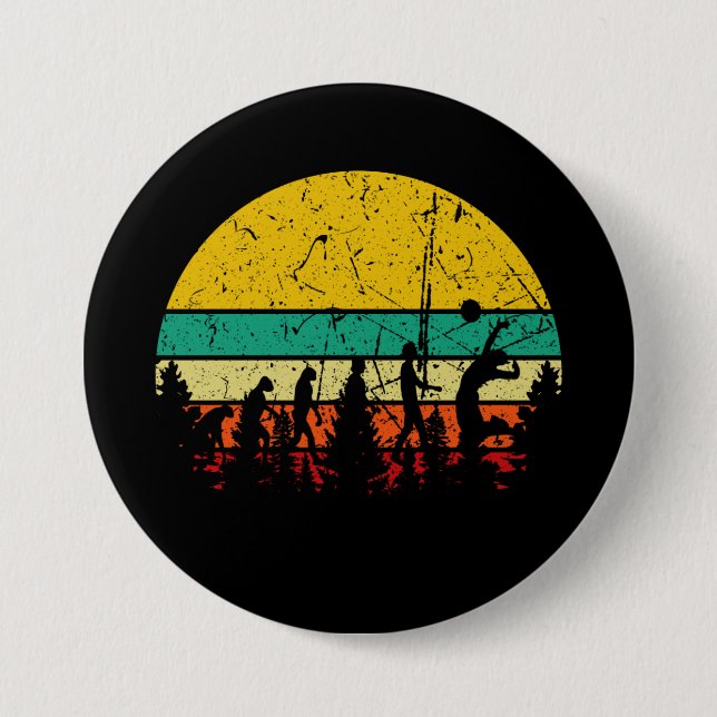 Volleyball - Volleyball-Evolution Button (Vorderseite)