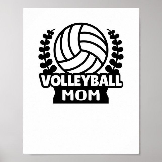 Volleyball - Volleyball-Mutter Poster (Vorne)