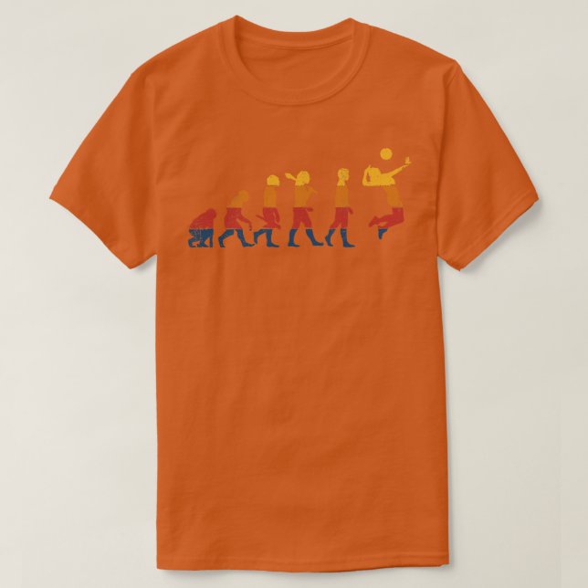 Volleyball-Volleyball-Spieler 4 T-Shirt (Design vorne)