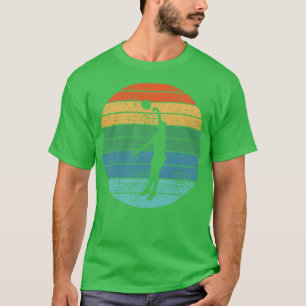 Volleyball Volleyball Spieler Retro T-Shirt