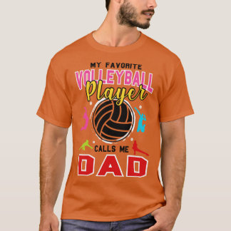 Volleyball Volleyball-Spieler T-Shirt
