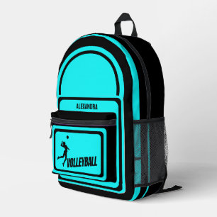 Volleyball, Volleyballspielerin, Mädchen, Geburtst Bedruckter Rucksack