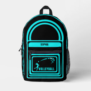 Volleyball, Volleyballspielerin, Mädchen, Geburtst Bedruckter Rucksack