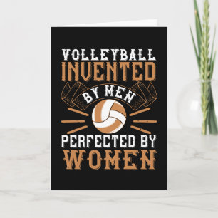 Volleyball - von Männern erfunden, die von Frauen Karte