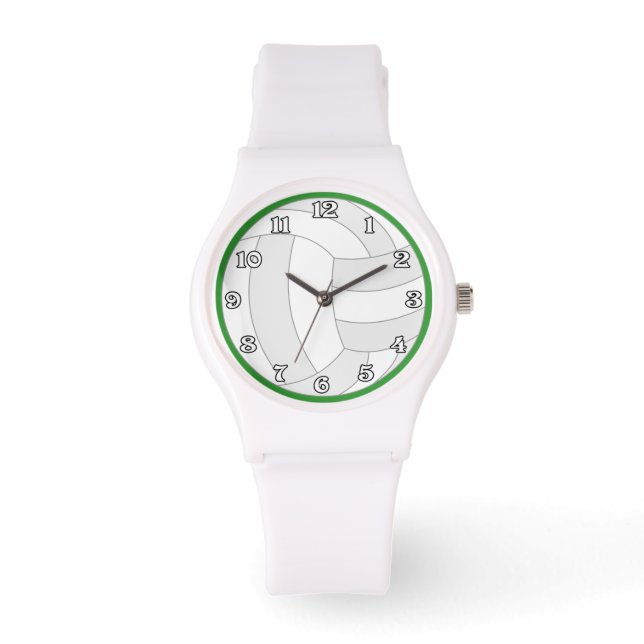Volleyball Watch Face Armbanduhr (Vorderseite)