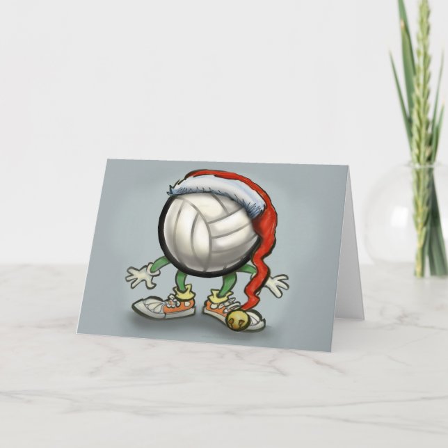 Volleyball Weihnachten (Vorderseite)