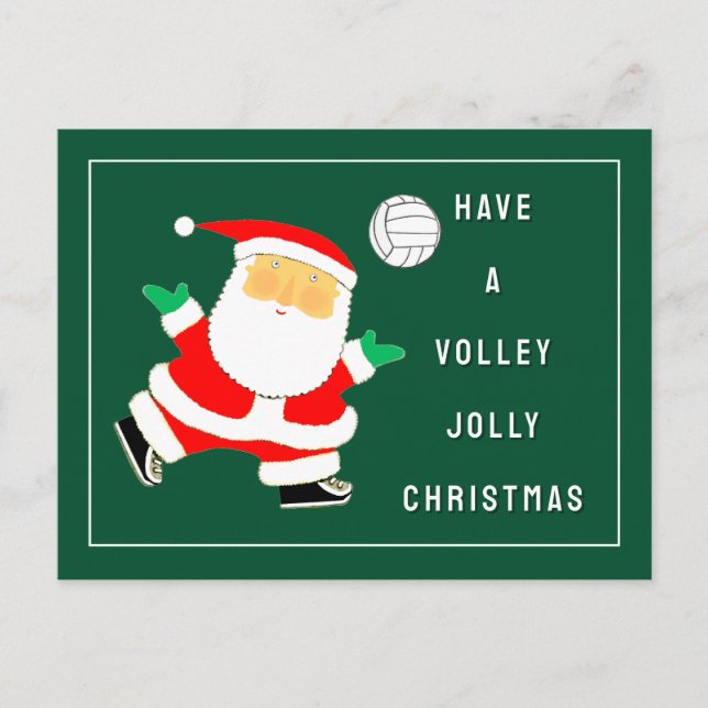 Volleyball Weihnachten (Vorderseite)