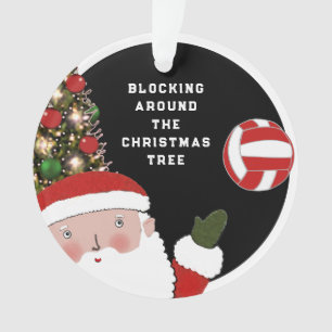 Volleyball-Weihnachten-Sammelobjekt aus Acryl-Orna Ornament
