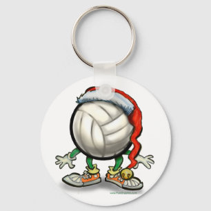 Volleyball Weihnachten Schlüsselanhänger