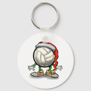 Volleyball Weihnachten Schlüsselanhänger