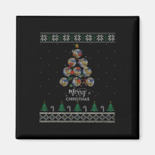 Volleyball Weihnachtsbaum Weihnachtsgeschenk Magnet