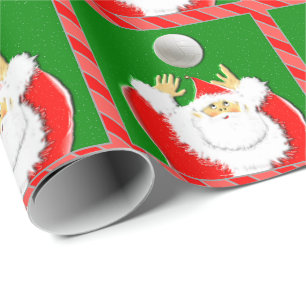 Volleyball Weihnachtsgeschenk Geschenkpapier