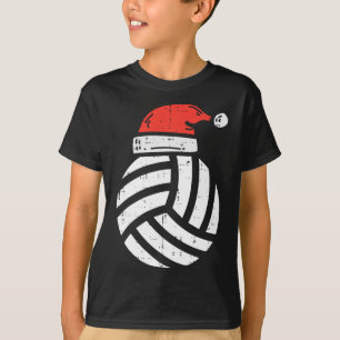 Volleyball Weihnachtsmannmütze Weihnachten Weihnac T-Shirt