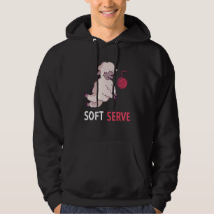 Volleyball Wolle Schaf Tier Humor Beachvolleyball Hoodie