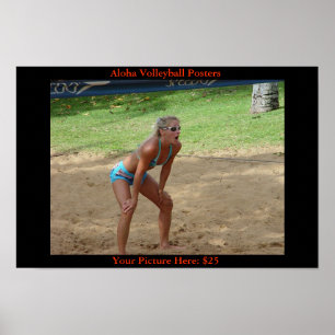 Volleyballausdrücke Poster