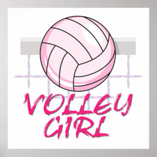 Volleyballdesign Poster