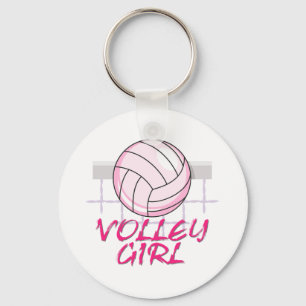 Volleyballdesign Schlüsselanhänger