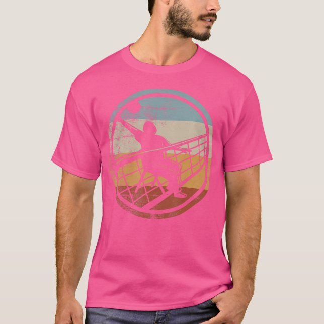Volleyballer Vorsitzender Volleyball T-Shirt (Vorderseite)