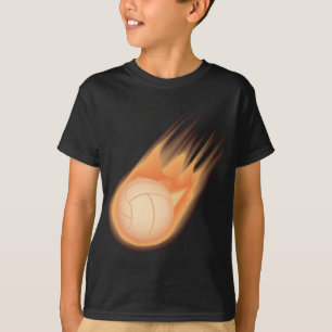 Volleyballfeuer T-Shirt