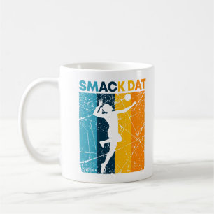 Volleyballgeschenk, Volleyball-Mama, Teamgeist Kaffeetasse