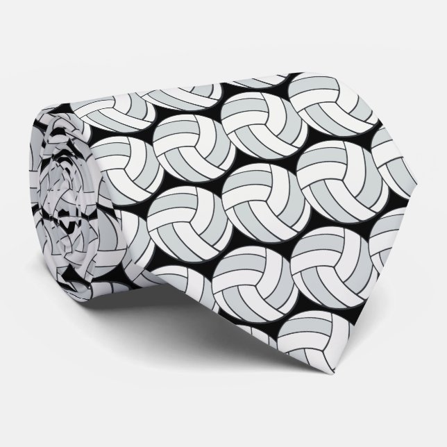 Volleyballs Krawatte (Gerollt)