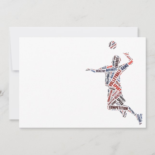 Volleyballspieler (Vorderseite)