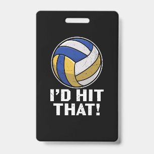 Volleyballspieler   Ich Würde Den Treffen Ausweis