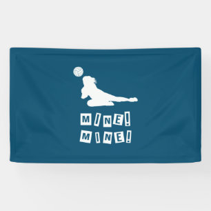 Volleyballspieler Mein Volleyball Banner