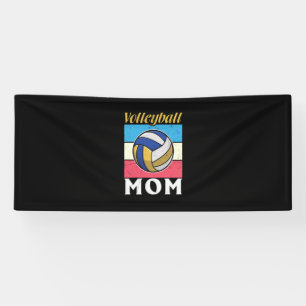 Volleyballspieler Volleyball-Mutter Banner