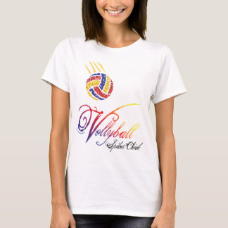 Volleyballspiker-Küken T-Shirt