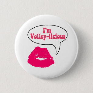 VolleyChick Salve-licious Button