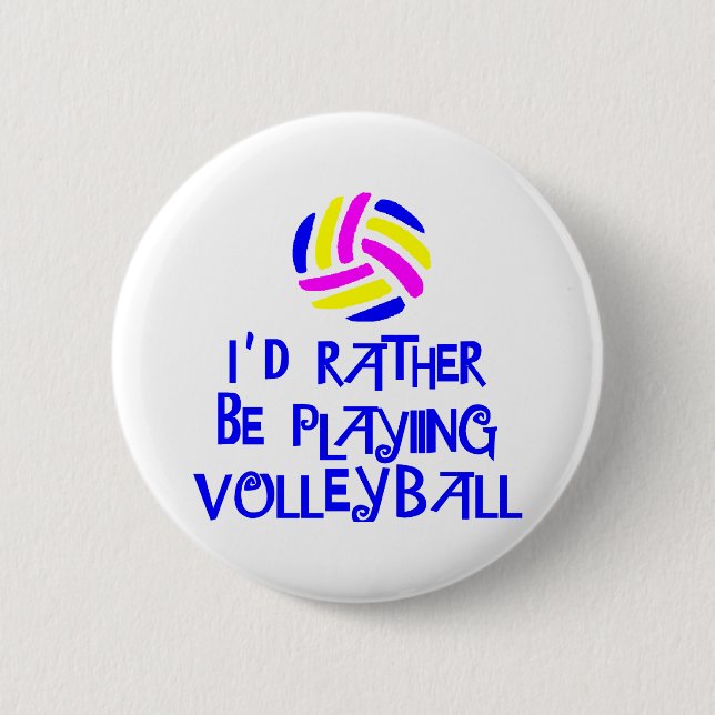 VolleyChicks eher Button (Vorderseite)