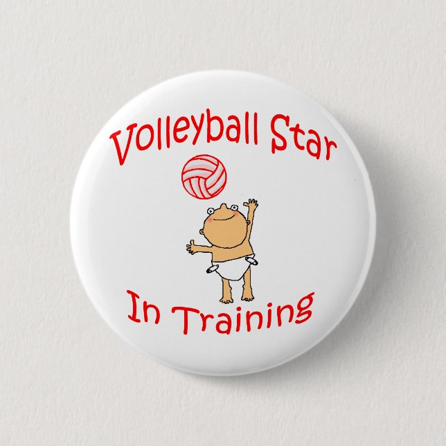 VolleyChicks VolleyBaby Button (Vorderseite)