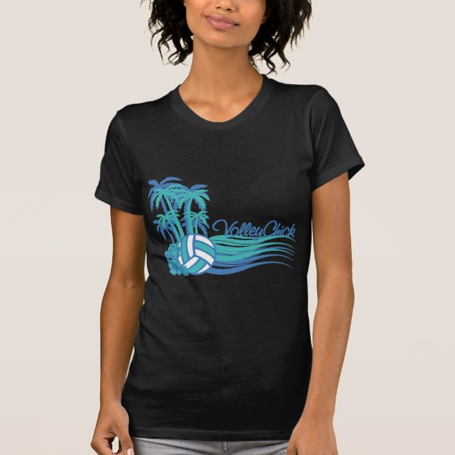 VolleyChickWaver T-Shirt (Vorderseite)