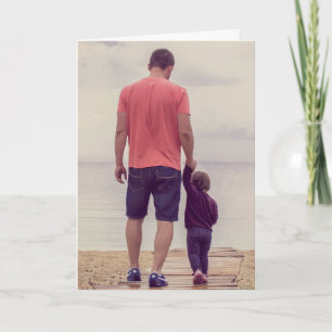 Vollfamilie Foto Vater Vater Karte