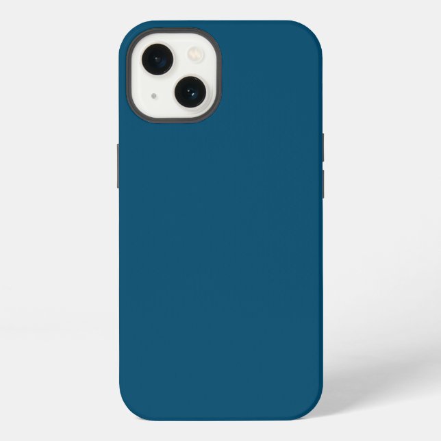 Vollfarbe iPhone Hülle (Rückseite)