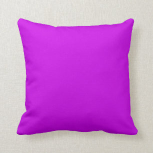 Vollfarben-Orchideenmagenta lila Kissen