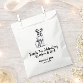 Vollfarbige Dalmatiner-Begrüßung Geschenktütchen