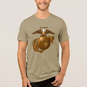 Vollfarbige EGA - Bronze Tri-Blend Shirt