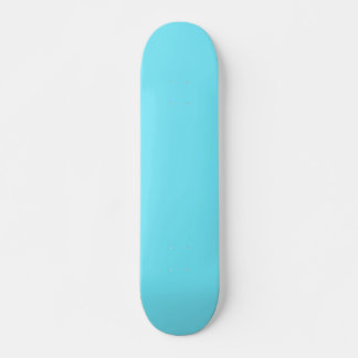 Vollfarbiges elektrisches Licht Aqua Blau Skateboard