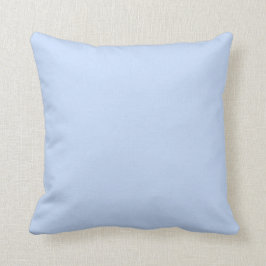 Vollfarbiges, helles Baby Blau Kissen