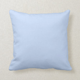 Vollfarbiges, helles Baby Blau Kissen