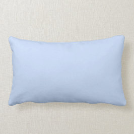 Vollfarbiges, helles Baby Blau Lendenkissen