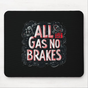Vollgas-Rede ohne Bremsen Kostüm für Jungen und Gi Mousepad