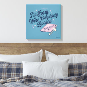 Völlig ausgebuchte Gilmore Girls-Design Leinwanddruck