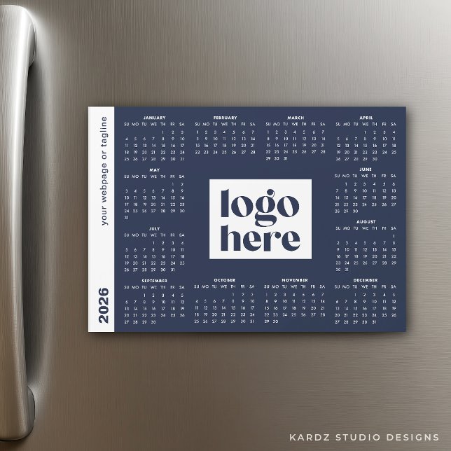 Volljährig-Kalender 2026 für die Markenbezeichnung Magnetkarte (5 x 7-inch calendar shown.)