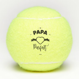 Vollkommener Papa Tennisbälle