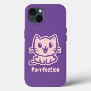 Vollkommenheit, sehr süße Anime-Katze Case-Mate iPhone Hülle